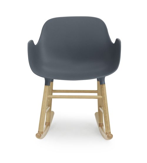 Form Rocking Armchair, Blue-35031