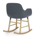 Form Rocking Armchair, Blue-35033