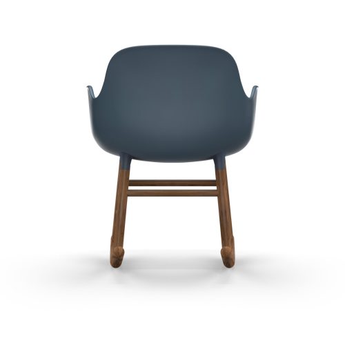 Form Rocking Armchair, Blue-35037