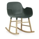 Form Rocking Armchair, Green-35039