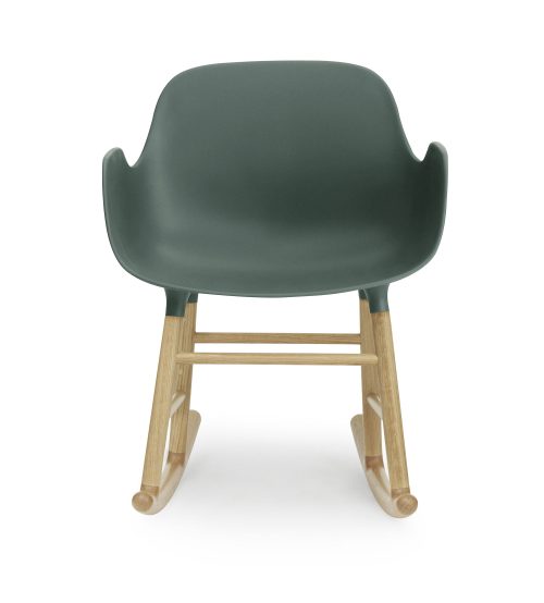 Form Rocking Armchair, Green-35040