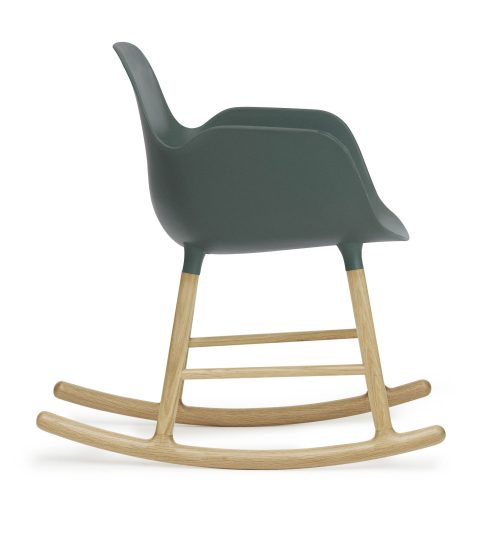 Form Rocking Armchair, Green-35041