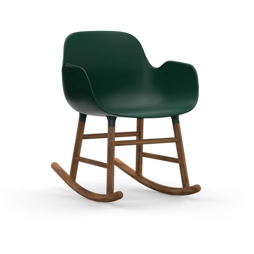 Form Rocking Armchair, Green-35043