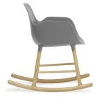 Form Rocking Armchair, Grey-35023