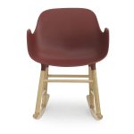 Form Rocking Armchair, Red-35048