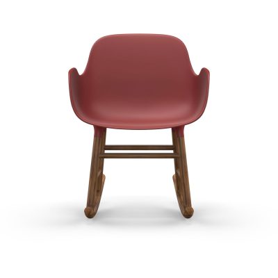 Form Rocking Armchair, Red-35052