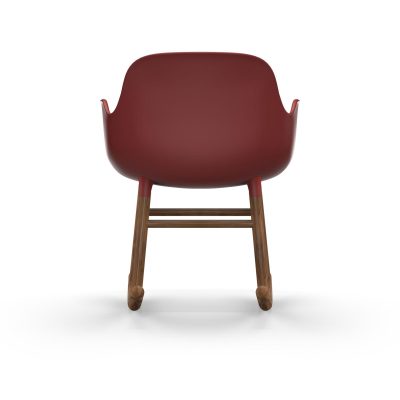 Form Rocking Armchair, Red-35054