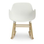 Form Rocking Armchair, White-35004