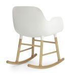 Form Rocking Armchair, White-35006