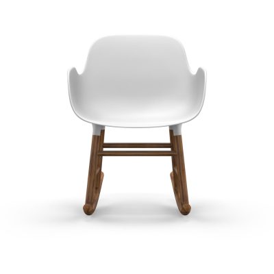 Form Rocking Armchair, White-35008