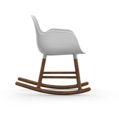 Form Rocking Armchair, White-35009