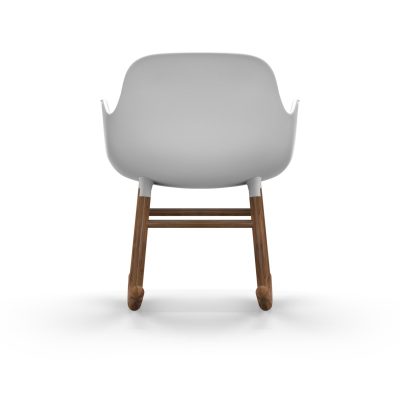 Form Rocking Armchair, White-35010