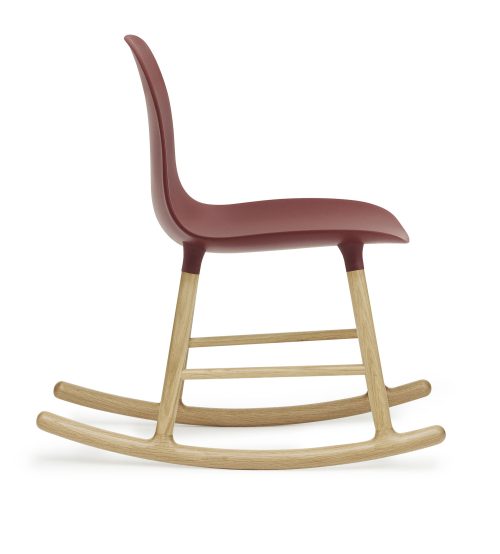 Form Rocking Chair, Red-34995