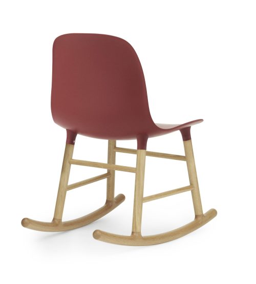 Form Rocking Chair, Red-34996