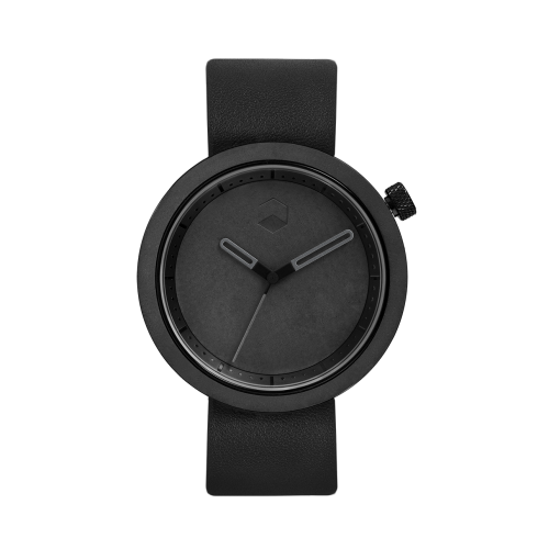 The Masonic Concrete Watch, Charcoal Black-0