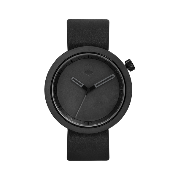 The Masonic Concrete Watch, Charcoal Black-0