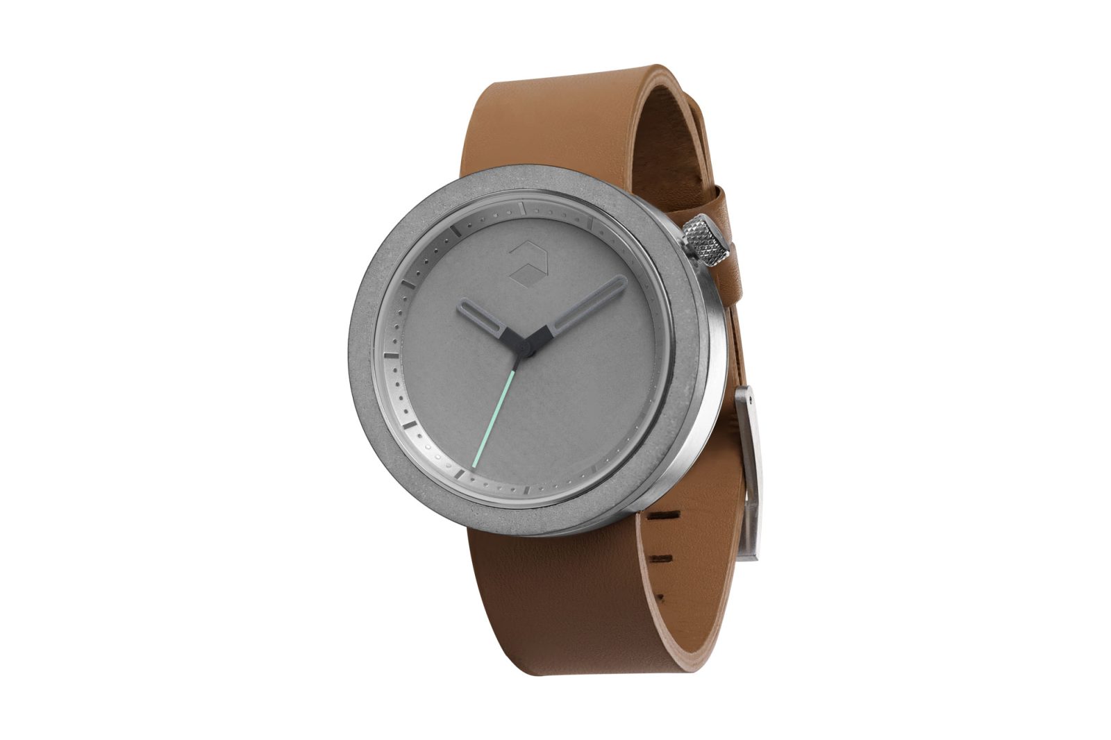 The Masonic Concrete Watch, Oat Brown - Gessato Design Store