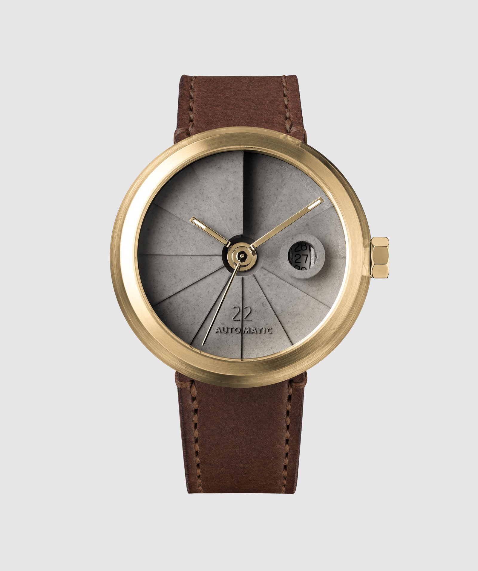 Brass automatic watch new arrivals