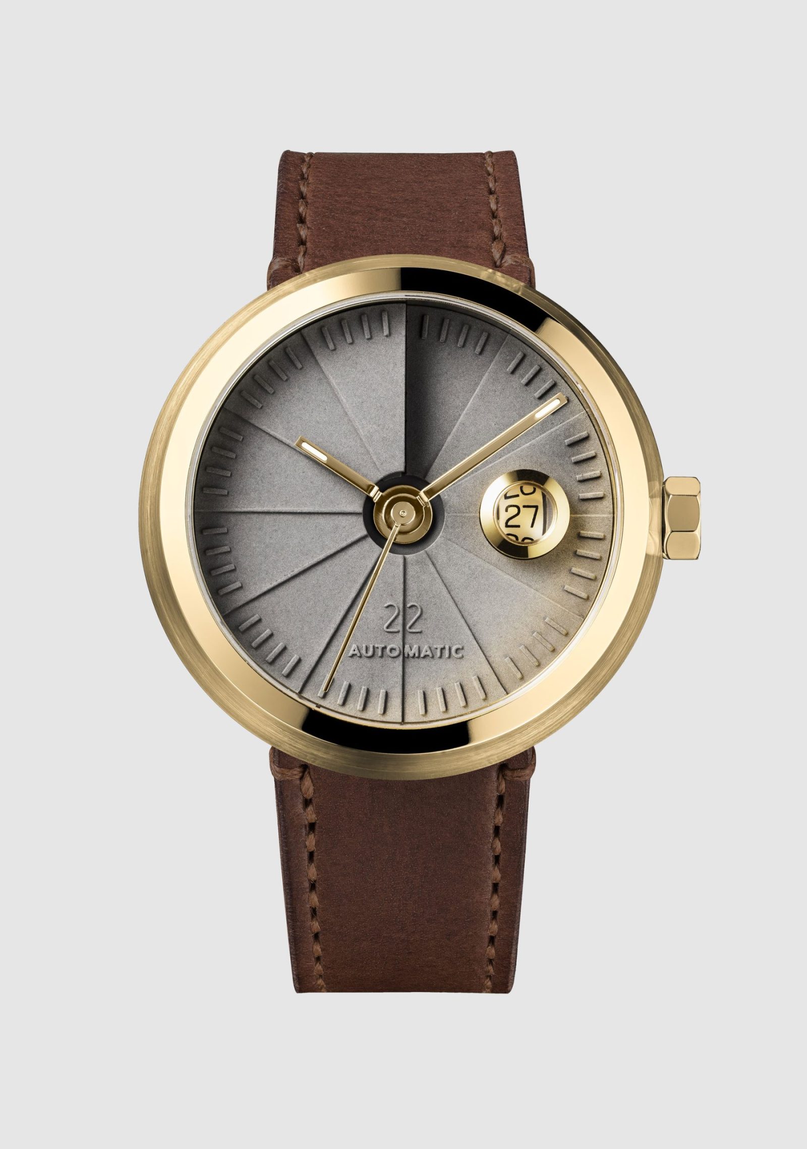 Brass automatic sale watch