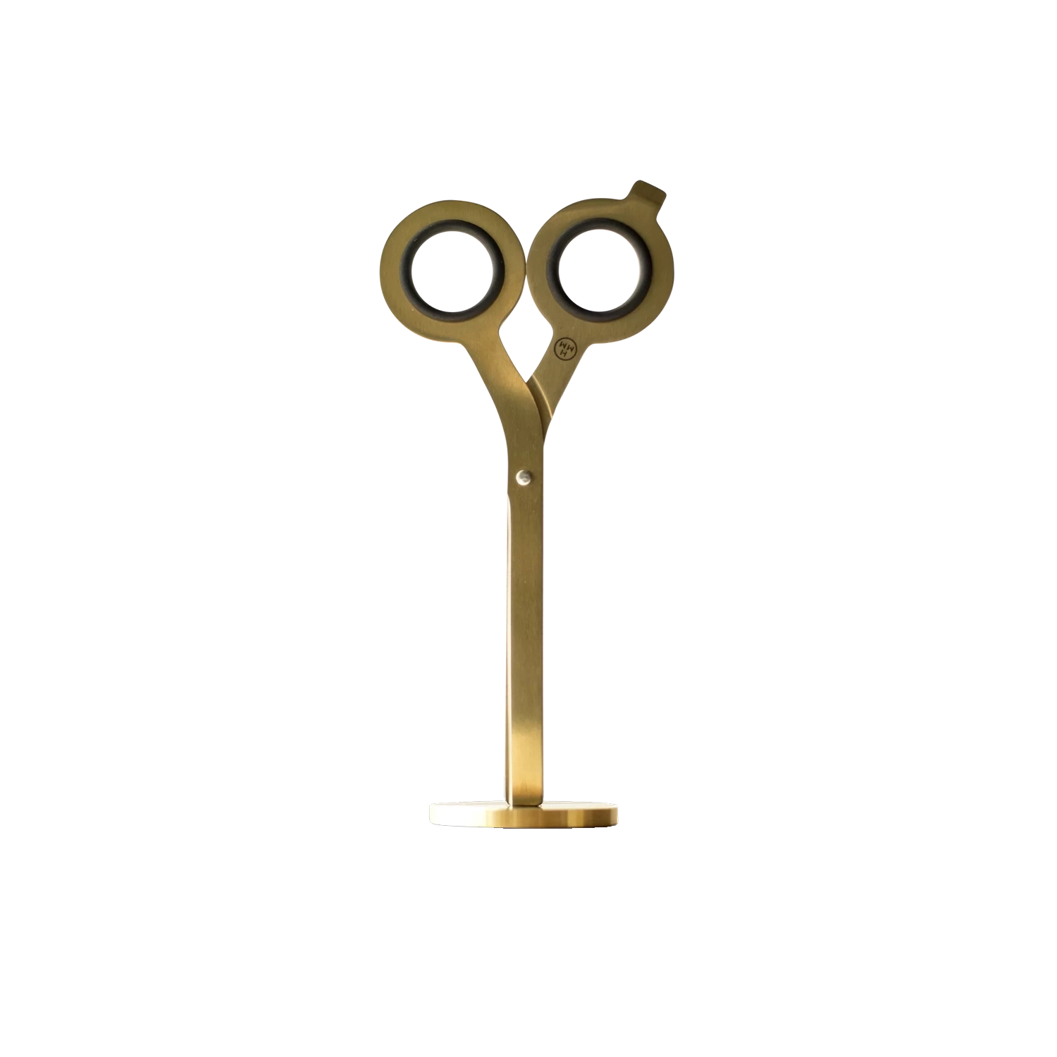 Standing Scissors with Base, Gold - Gessato Design Store