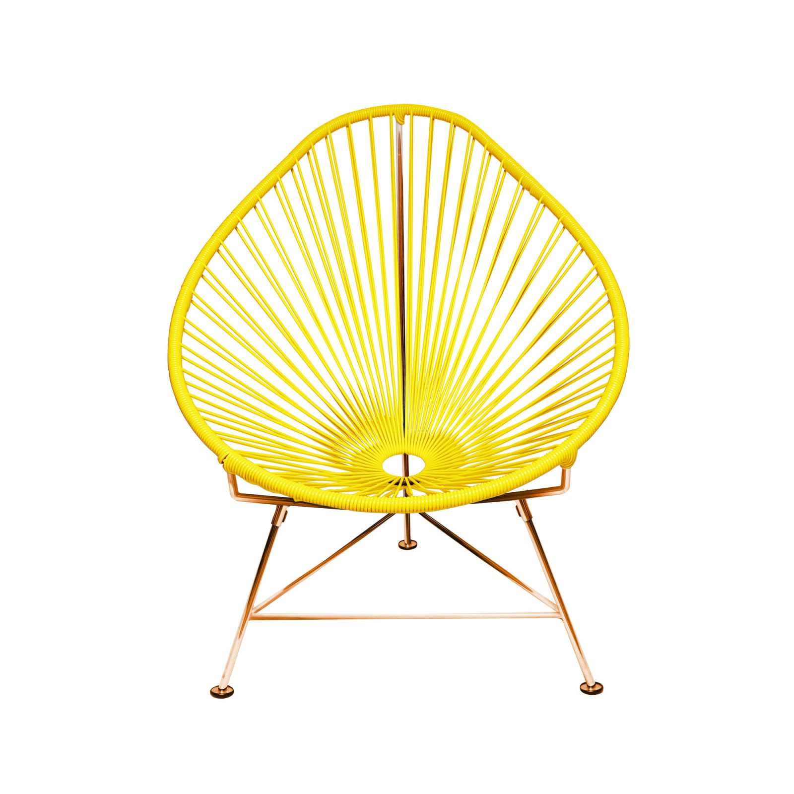 Yellow discount acapulco chair