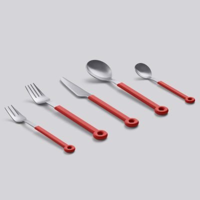 mono-ring-flatware-5-piece-set-red-3