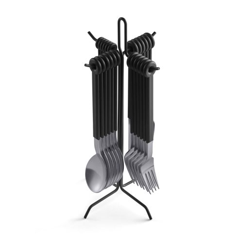 mono-ring-flatware-set-24-stand-black-2