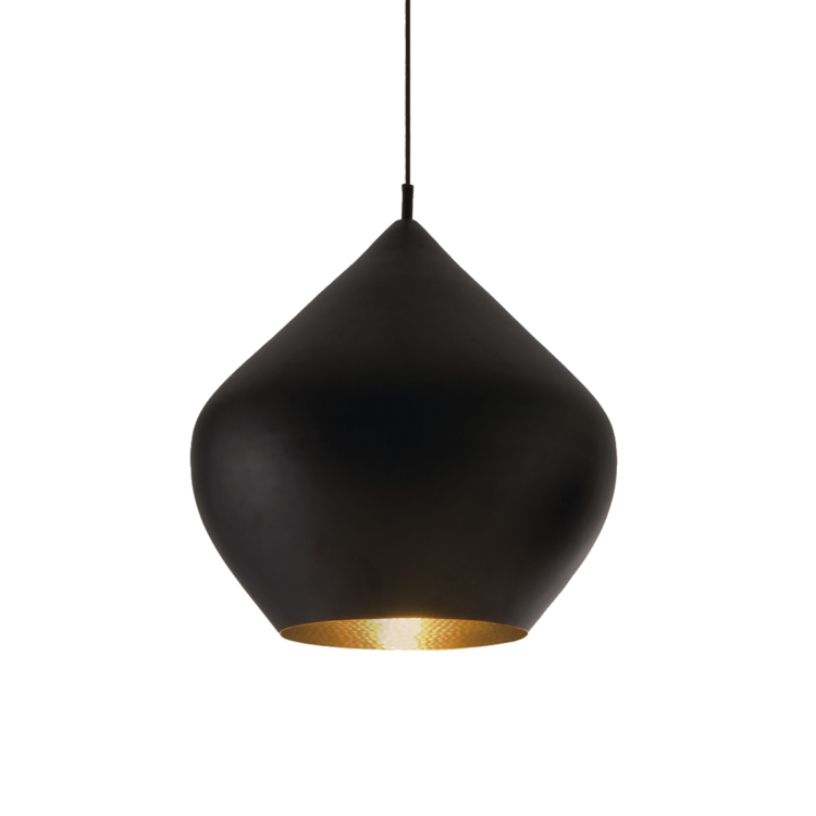 Beat Stout Pendant, Black