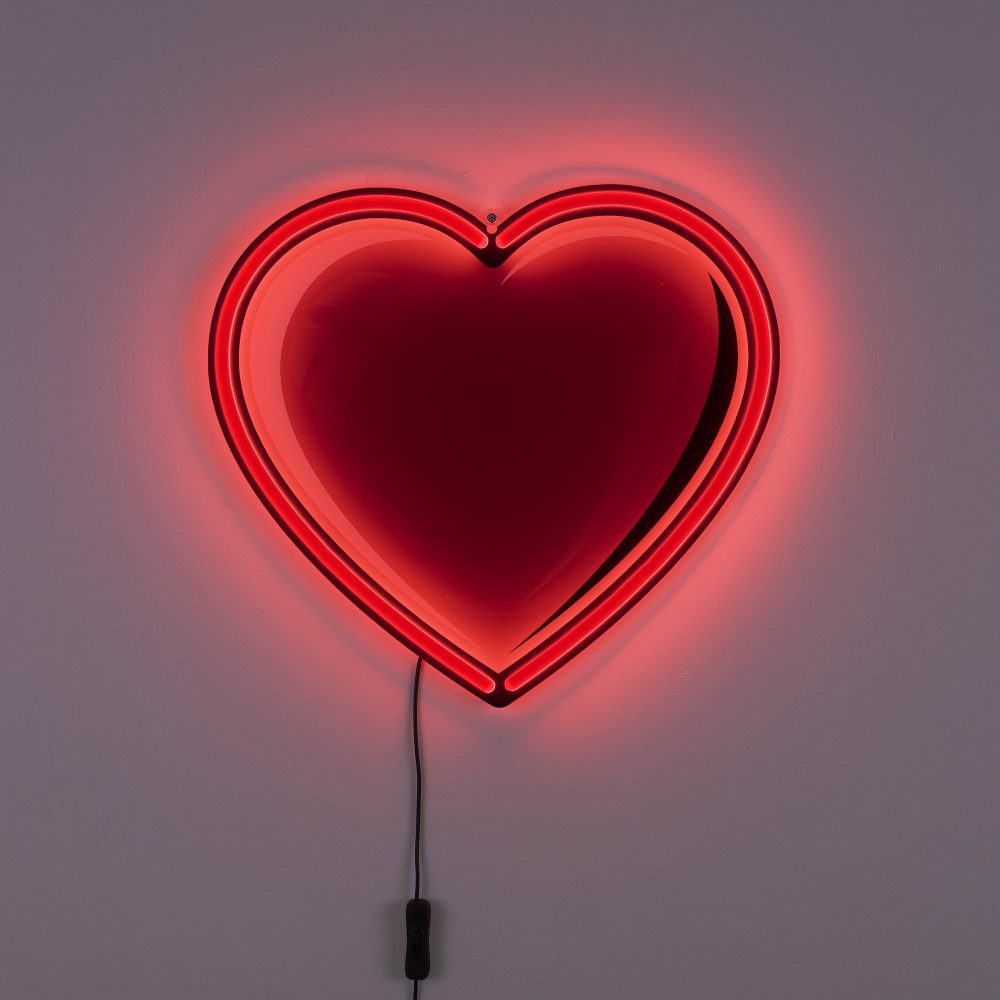 Heart Led Lamp - Gessato Design Store