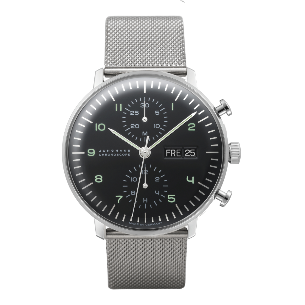 Junghans max discount bill chronoscope black