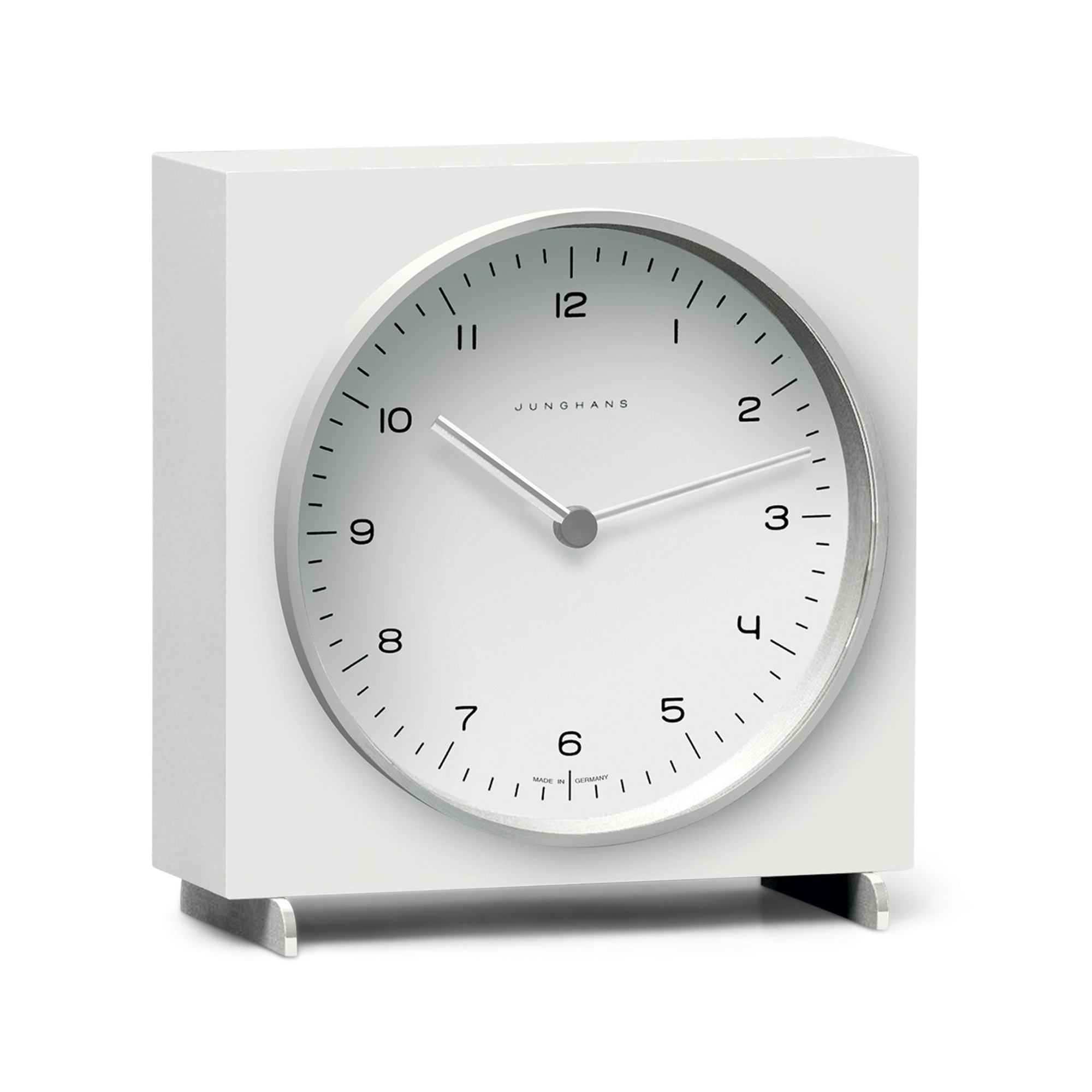 Junghans Max Bill Table Clock Quartz Gessato Design Store