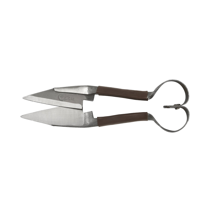 Professional Topiary Shears – Leather Handled