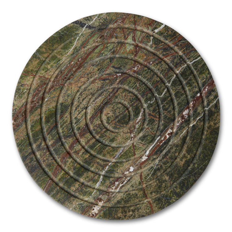 Rock Serving Board, Round