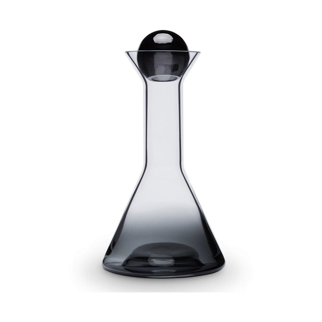 Tank Decanter Black Gessato Design Store