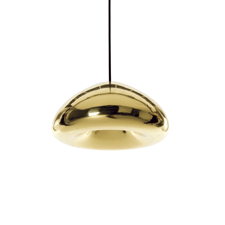 Void Pendant, Brass