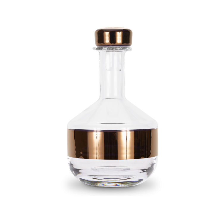 Tank Whiskey Decanter, Copper