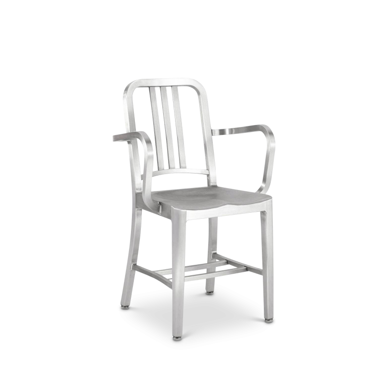 1006 Navy Armchair