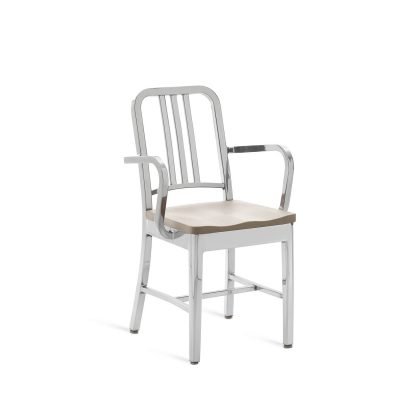 1104-navy-armchair-with-natural-wood-seat-polished-ash