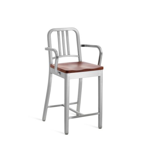 1104-navy-counter-stool-with-arms-and-natural-wood-seat-brushed-cherry