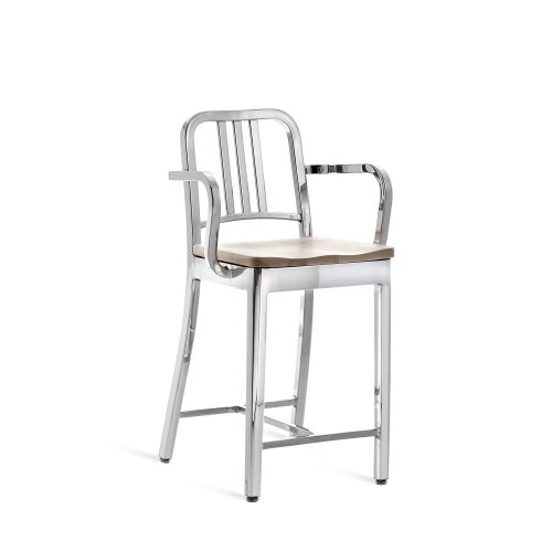 1104-navy-counter-stool-with-arms-and-natural-wood-seat-polished-ash