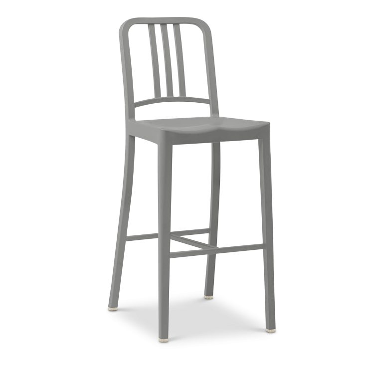 111 Navy Barstool, Flint