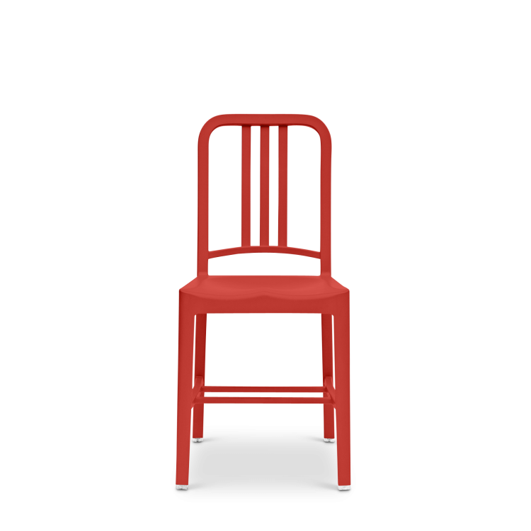 111 Navy Chair, Red