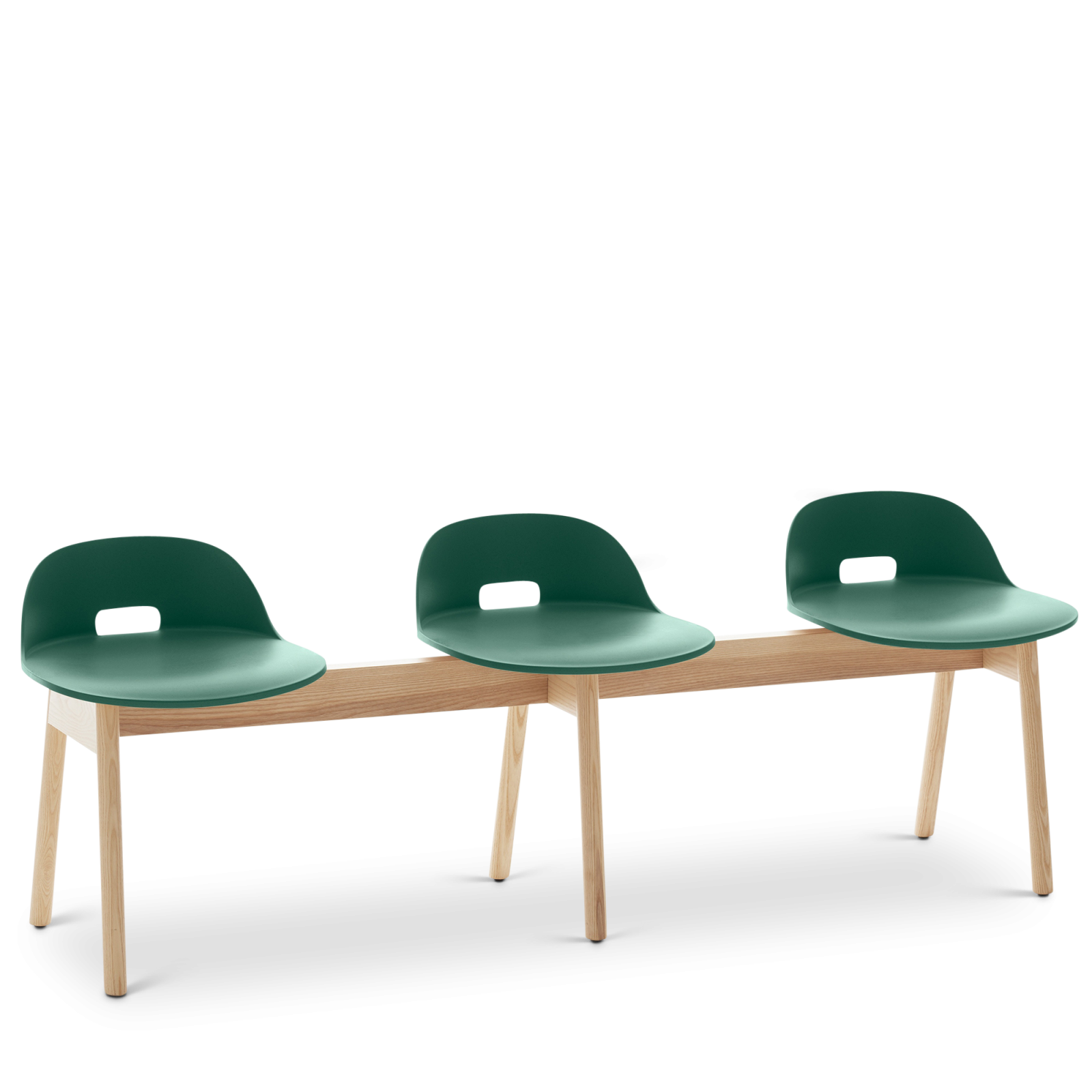 alfi-3-seat-bench-low-back-green