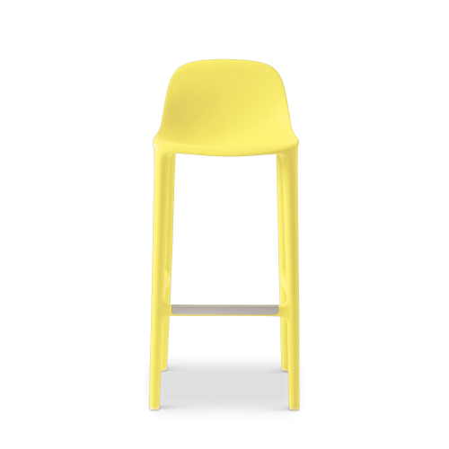 Broom Barstool, Yellow