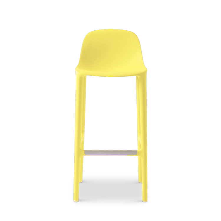 Broom Barstool, Yellow