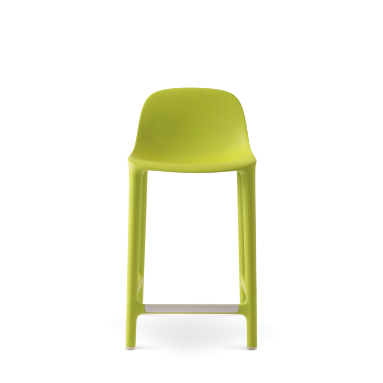 Broom Counter Stool, Green