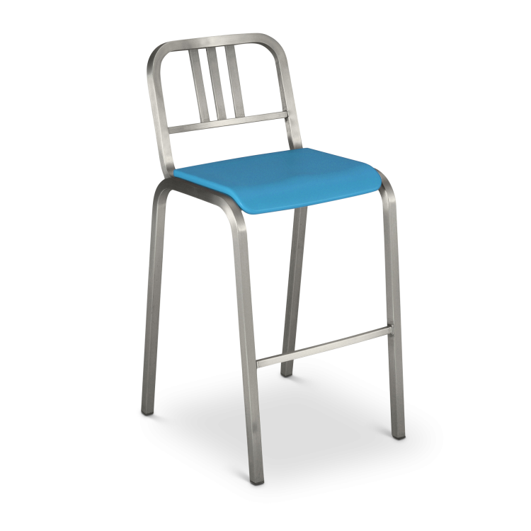 Nine-0 Barstool, Blue