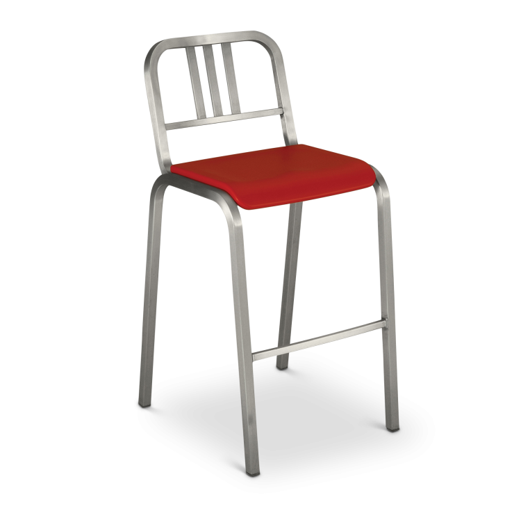 Nine-0 Barstool, Red