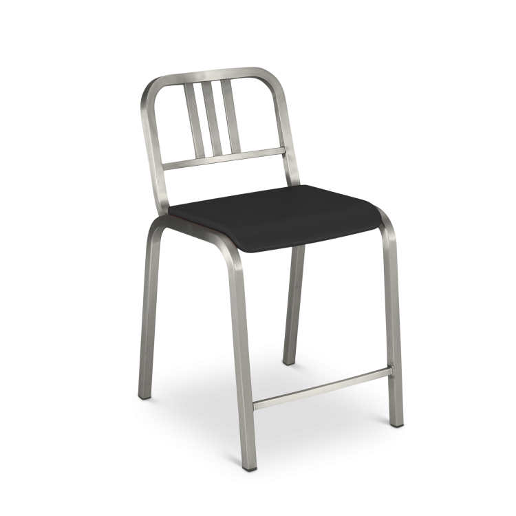 Nine-0 Counter Stool, Black