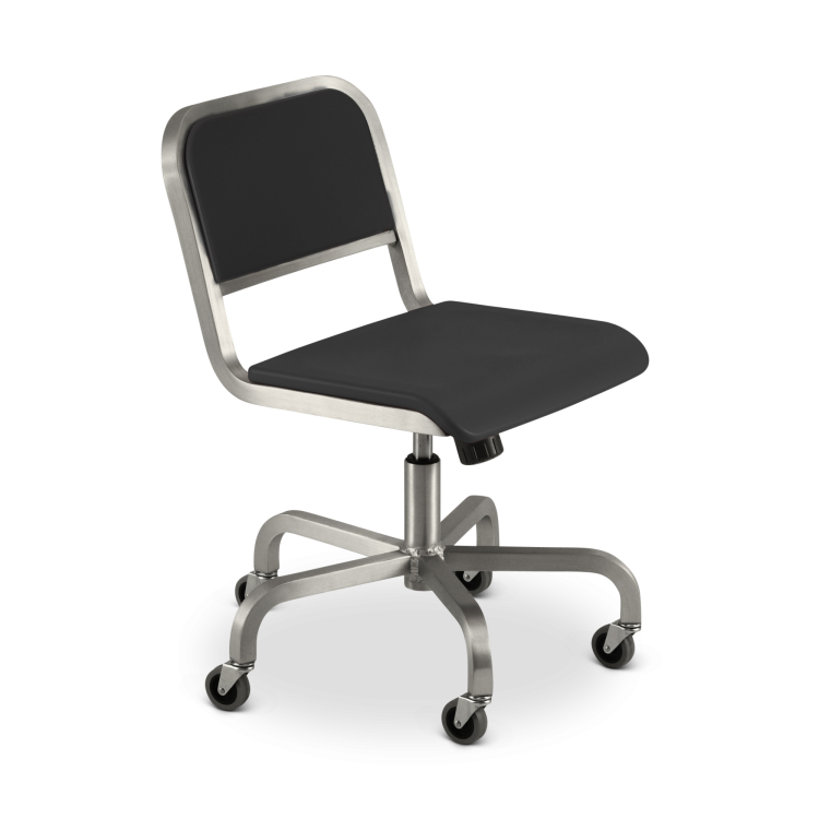 Nine-0 Swivel Chair, Gray